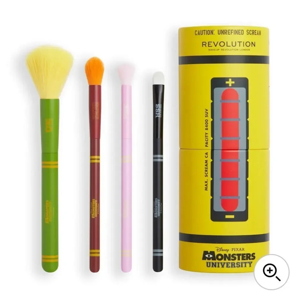 Revolution Beauty X Monsters University Scare Can Brush Set